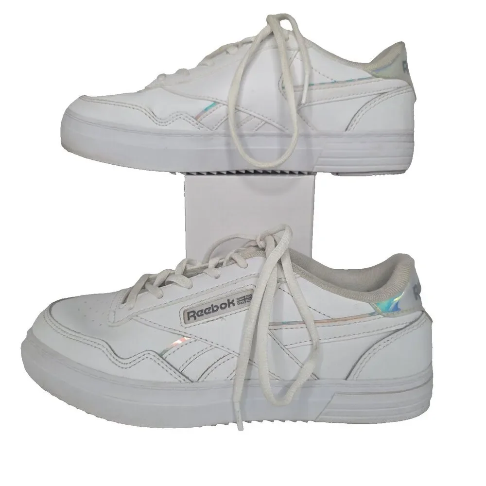 Reebok Club MEMT Women’s 7.5 White Sneakers Classic Casual Shoes G58127
